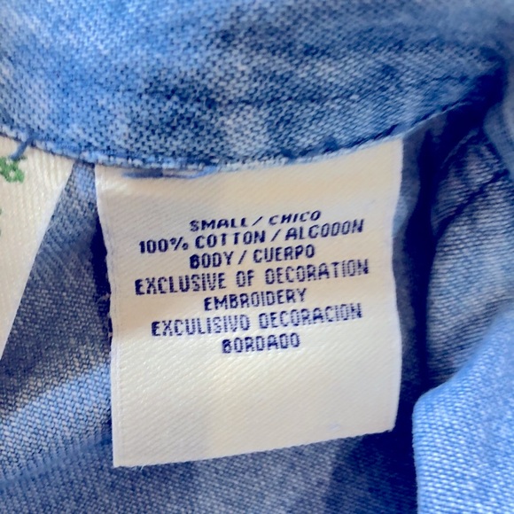 SZ S  TANTRUMS DENIM JACKET - Picture 5 of 7